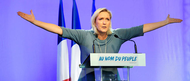 Marine Le Pen n'est pas allee manifester lors de la derniere edition de la Manif pour tous.
 
 