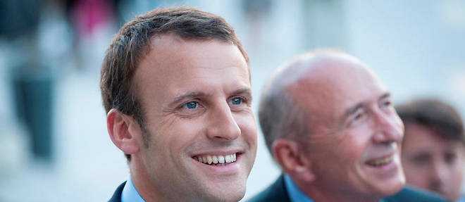 Emmanuel Macron a trouv&#233; chez G&#233;rard Collomb son meilleur soutien.