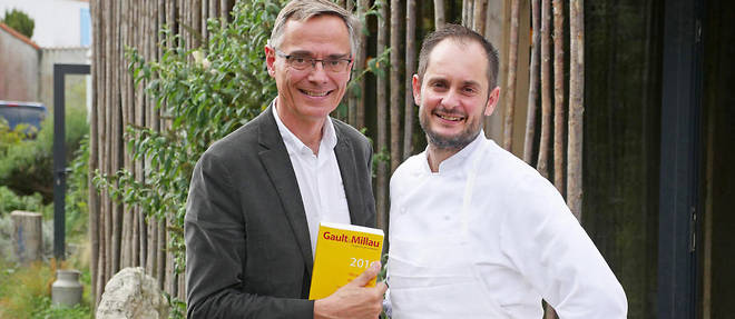 Alexandre Couillon "cuisinier de l'annee" Gault&Millau