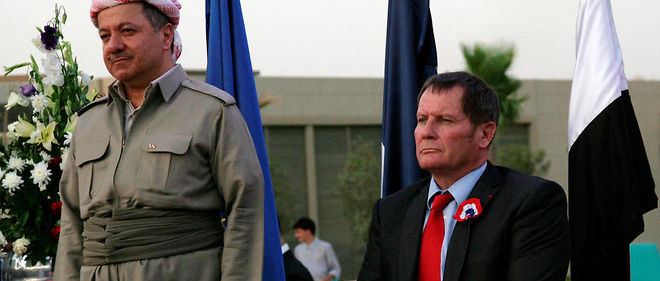 Frederic Tissot a Erbil en 2011. A l'epoque, le "french doctor" etait consul de France dans le Kurdistan irakien.