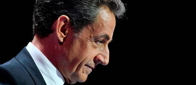 Nicolas Sarkozy en campagne. 
