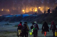 &quot;Jungle&quot; de Calais : 2 318 migrants d&eacute;j&agrave; &eacute;vacu&eacute;s