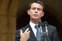 Manuel Valls a soigné son image d'homme de gauche en défendant le principe d'un revenu universel.  ©PHILIPPE DESMAZES
