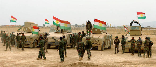 Les peshmergas, qui prennent une part decisive aux combats pour reconquerir Mossoul, entendent tirer profit de leur victoire.
