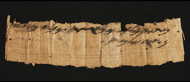 Une datation au carbone 14 ferait remonter ce papyrus au VIIe siecle avant J.-C.