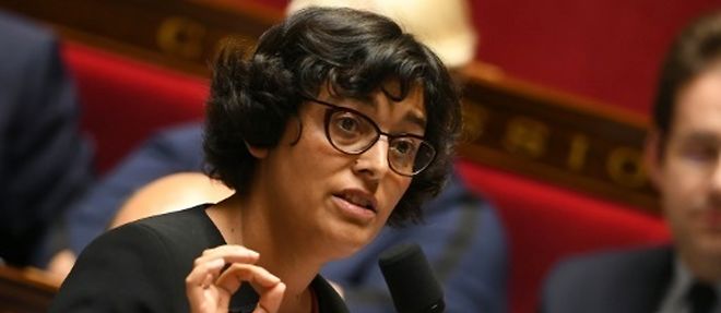 La ministre du Travail Myriam El Khomri le 19 octobre 2016 a l'Assemblee nationale a Paris