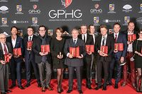 Seize prix ont ete decernes au cours de cette edition 2016 du Grand Prix d'horlogerie de Geneve. 