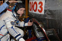 Thomas Pesquet, 38 ans, dixième Français à s’envoler pour l’espace.
 