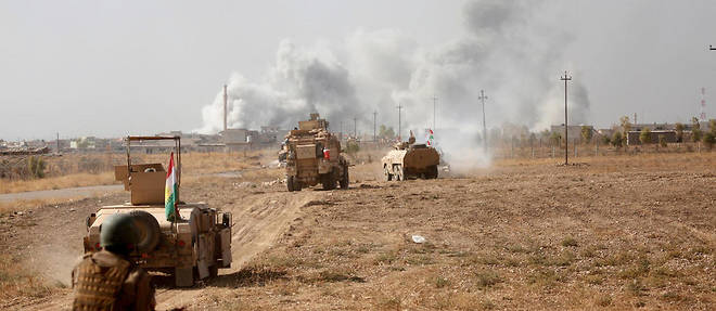 Les forces peshmergas poursuivent leur offensive sur Mossoul, le bastion de l'organisation Etat islamique en Irak.