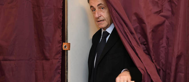 La soiree fut courte mais grise pour Nicolas Sarkozy.