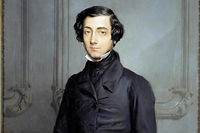 "Portrait d'Alexis de Tocqueville". Peinture de Theodore Chasseriau (1819-1856), 1850. Musee du Chateau de Versailles. (C)Photo Josse/Leemage