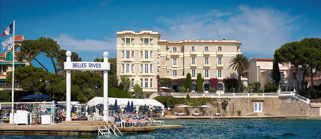Veritable bijou Art deco, l'hotel Belles Rives s'est vu recompenser du Grand Prix du meilleur hotel de charme en Europe