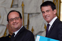 Hollande et Valls : pouss&eacute;e de fi&egrave;vre au sommet de l'&Eacute;tat