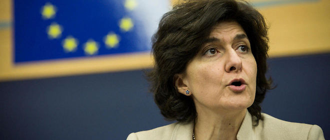 L'eurodeputee centriste Sylvie Goulard est candidate a la presidence du Parlement europeen, elue a la mi-janvier.  