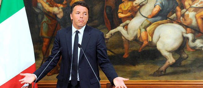 Matteo Renzi, president du Conseil depuis fevrier 2014.