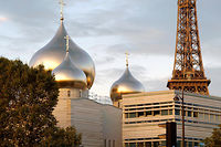 Paris : la nouvelle cath&eacute;drale orthodoxe consacr&eacute;e par le patriarche de Moscou