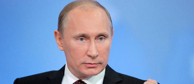 A 64 ans, le president russe remporte le classement du magazine americain pour la quatrieme annee consecutive.