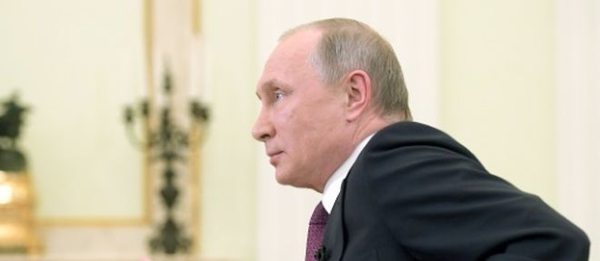 Le president russe Vladimir Poutine le 7 decembre 2016