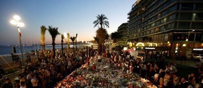 Memorial pour les victimes de l'attentat de Nice le 17 juillet 2016