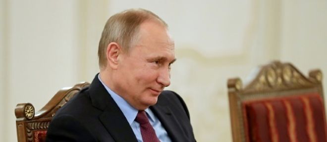 Le president russe Vladimir Poutine, le 2 decembre 2016 a Saint-Petersbourg