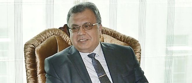 Andrei Karlov, l'ambassadeur russe a Ankara, le 4 juin 2014 