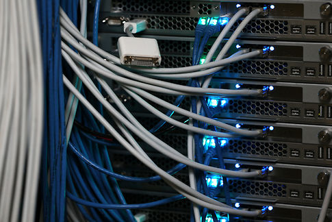 NEW YORK, NY - NOVEMBER 10: Network cables are plugged in a server room on November 10, 2014 in New York City. U.S. President Barack Obama called on the Federal Communications Commission to implement a strict policy of net neutrality and to oppose content providers in restricting bandwith to customers.   Michael Bocchieri/Getty Images/AFP (C)Michael Bocchieri