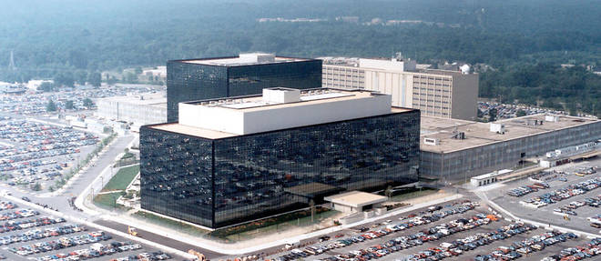 Le siege de la NSA (National Security Agency) a Fort Meade, dans le Maryland.  