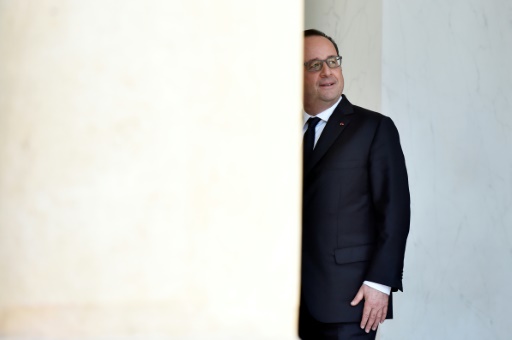 François Hollande sur le perron du palais de l'Élysée, le 22 juin 2016 © ALAIN JOCARD AFP/Archives