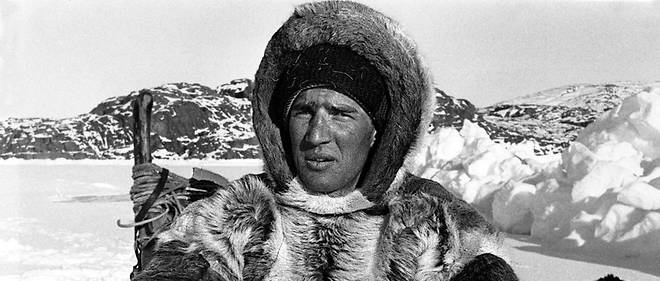 Visionnaire. Jean Malaurie au Groenland, en 1951. Son sejour lui inspirera "Les derniers rois de Thule".