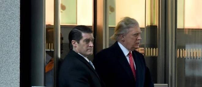Donald Trump, le 6 janvier 2017 a New York 