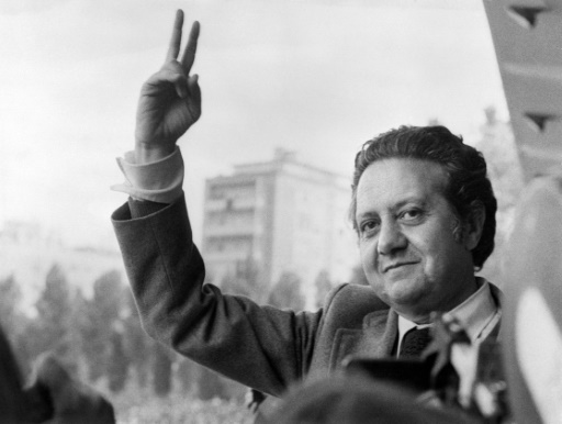 L'ancien président portugais Mario Soares le 15 mai 1974 à Lisbonne 
 ©  AFP/Archives