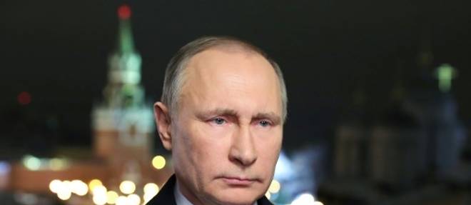 Le president russe Vladimir Poutine, le 31 decembre 2016 au Kremlin, a Moscou