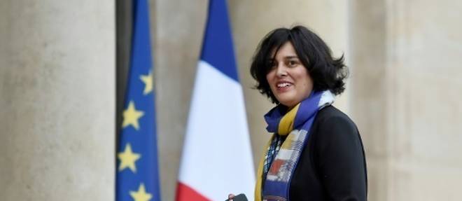 La ministre du Travail Myriam El Khomri a l'Elysee, le 10 janvier 2017 a Paris