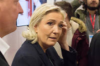 Gifle &agrave; Valls&nbsp;: Marine Le Pen fustige un &quot;geste honteux en d&eacute;mocratie&quot;