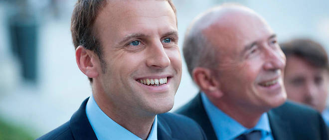 Le maire de Lyon, Gerard Collomb, a rallie derriere Emmanuel Macron ses amis socialistes de la region lyonnaise.