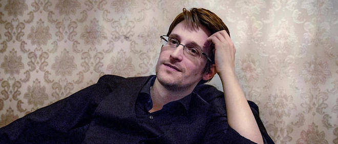 Le lanceur d'alerte americain Edward Snowden.