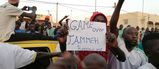 Gambie : Banjul fete Adama Barrow