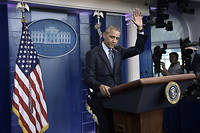 Barack Obama a donné mercredi sa dernière conférence de presse. ©BRENDAN SMIALOWSKI