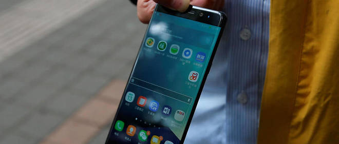 L'explosion des Galaxy Note 7 de Samsung est imputee a des problemes de batterie.
