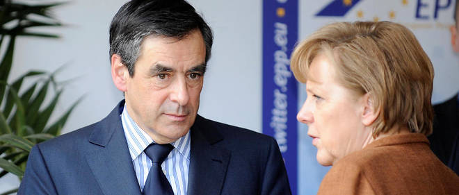 Premier ministre, Francois Fillon a rencontre Angela Merkel a de nombreuses reprises (ici en mars 2011). 