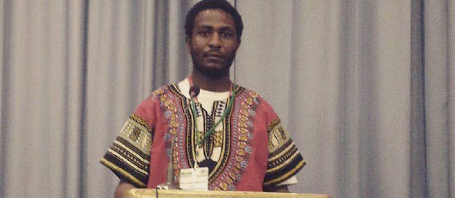 Brahim Ibni Oumar Saleh, fils d'Ibni Oumar Mahamat Saleh disparu a N'djamena en fevrier 2008.