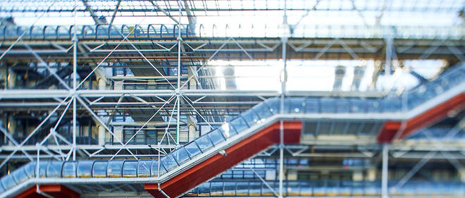 Le Centre Pompidou fete ses 40 ans.