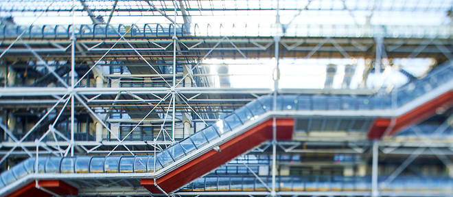 Le Centre Pompidou fete ses 40 ans.