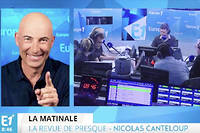 Interroge, le Conseil superieur de l'audiovisuel a indique avoir recu une vingtaine de signalements, au sujet de la chronique de Nicolas Canteloup sur la radio Europe 1. (C)Europe 1
