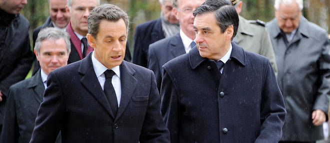 Fillon et Sarkozy en 2010. Ces deux-la n'auraient jamais du se revoir apres la victoire du premier a la primaire. 