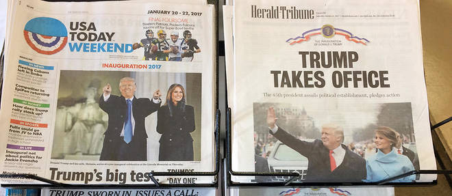 Popularise par Donald Trump pour discrediter certains titres de presse qu'il estime "malhonnetes", le terme de "fake news" ("propagation de fausses informations" en francais) insupporte les journalistes du "Daily Sentinel", dans l'Etat du Colorado. Photo d'illustration. 