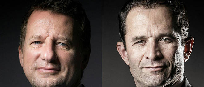 Yannick Jadot et Benoit Hamon s'allient pour l'election presidentielle.