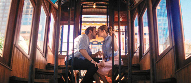 Emma Stone et Ryan Gosling dans La La Land.
