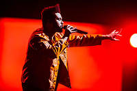 The Weeknd en concert au Ziggo Dome à Amsterdam, en février 2017. ©PAUL BERGEN