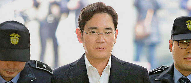 Lee Jae-yong, le 25 fevrier, a Seoul